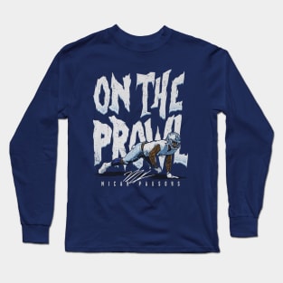 Micah Parsons Dallas On The Prowl Long Sleeve T-Shirt